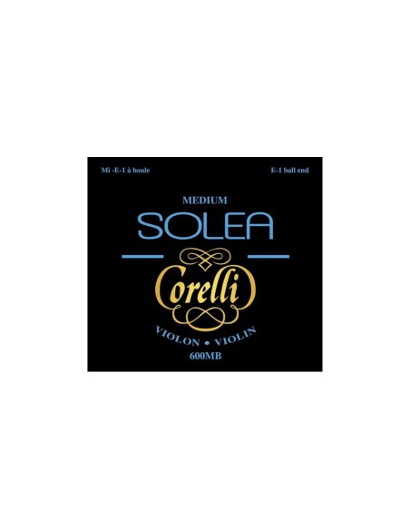 600MB Solea Corelli Violinsaitensatz, mittlere Spannung, Kugelende