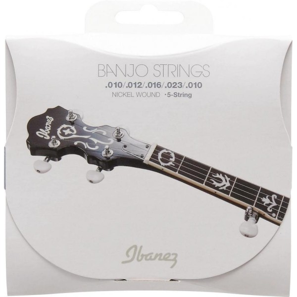 Ibanez IBJS5 -Muta 5 80/20 Bronze per Banjo - scalatura 010-010