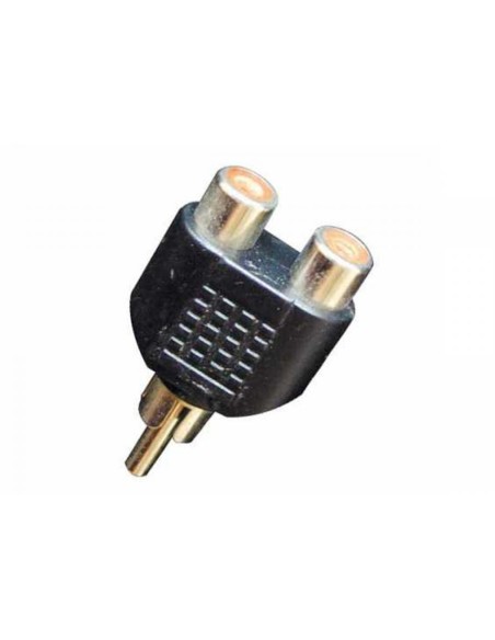 Bespeco AD150 adattatore RCA maschio 2 RCA femmina