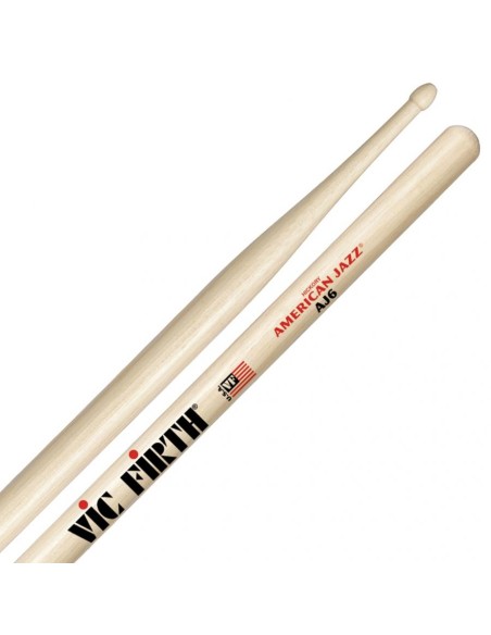Vic Firth American Jazz AJ6 Punta Legno
