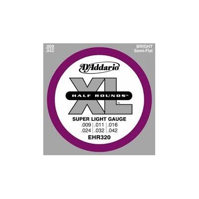 D'Addario Half Round EHR320...