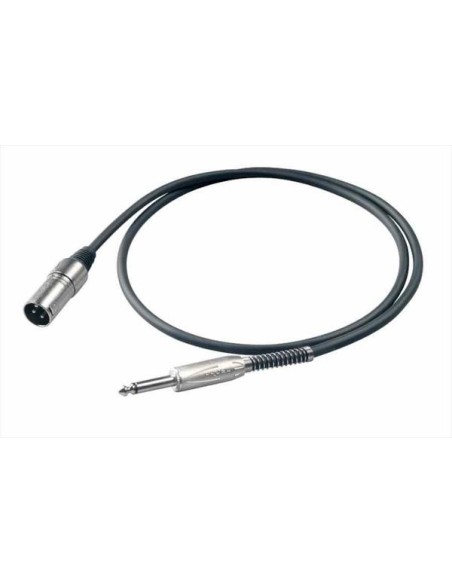 Proel BULK220LU5 Cavo xlr maschio-jack mono 6,3 mt5