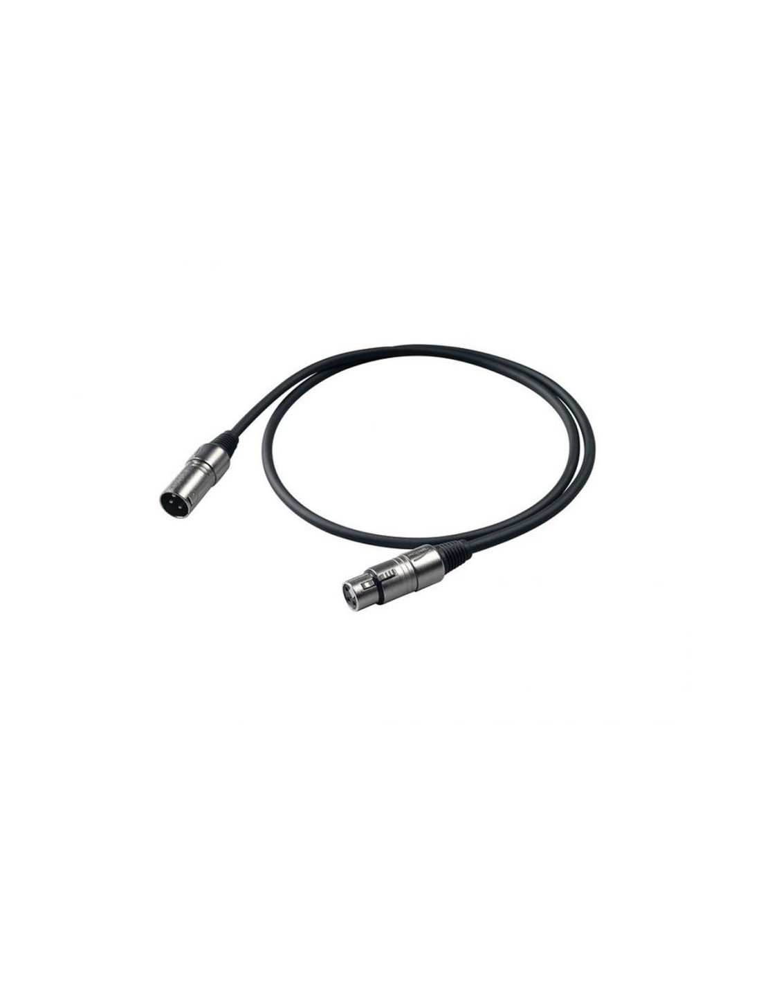Proel BULK250LU05 Cavo 0,5 mt. XLR Maschio - XLR Femmina