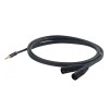 Proel CHLP320LU3 Jack 3,5 Stereo - 2 XLR M - 3 mt