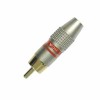 Bespeco MMRCAR Connettore RCA Maschio Volante Rosso