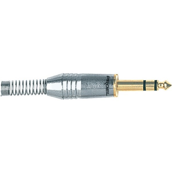 Proel S232S Connettore professionale in metallo cromato contatto dorato