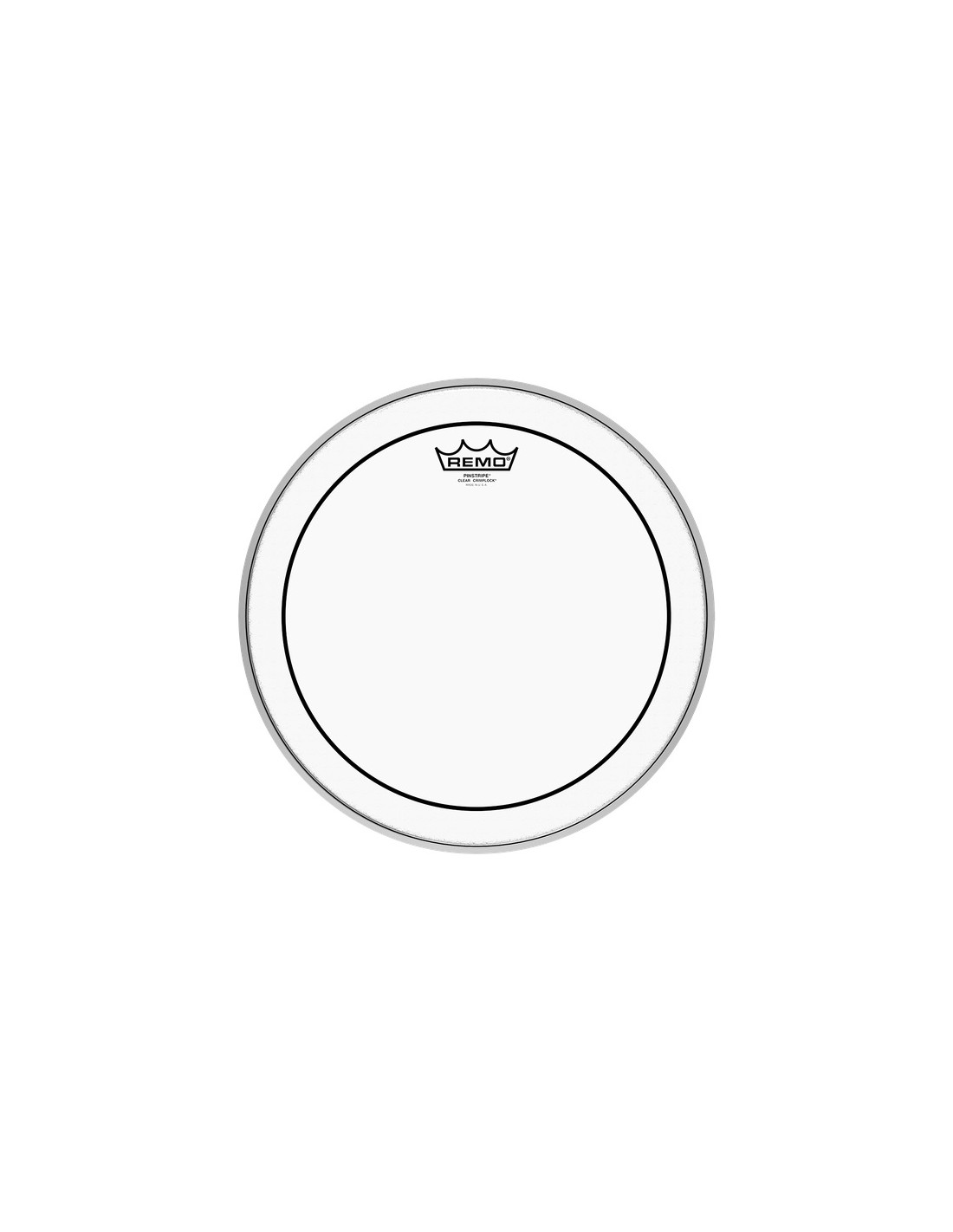 Remo PS-0310-00 Pinstripe Clear pelle battente trasparente da 10