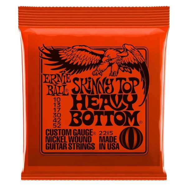 Ernie Ball 2215 - Skinny Top Heavy Bottom 10-52