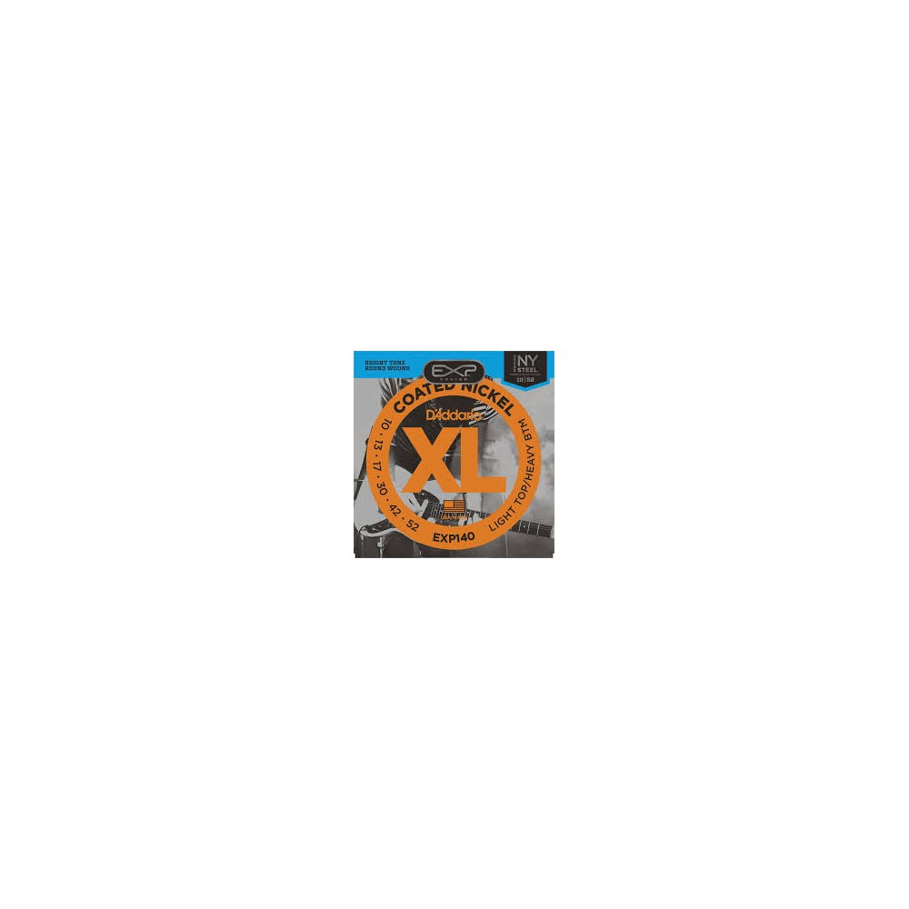 D'Addario EXP140 10-52 Coated Elettrica