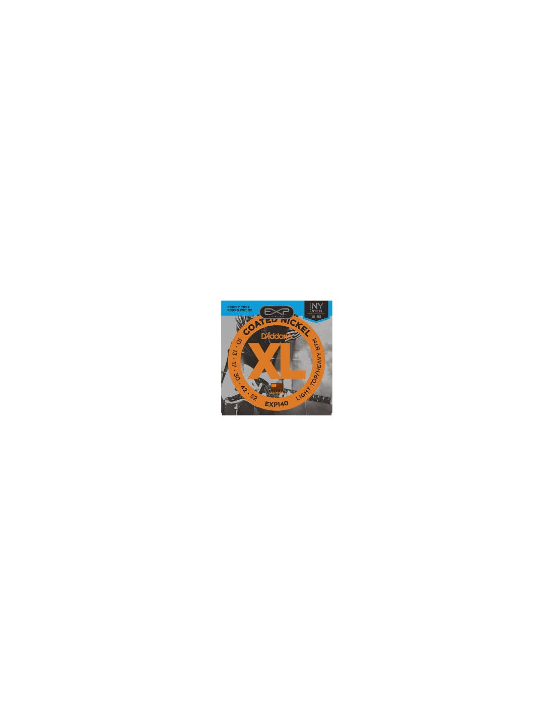 D'Addario EXP140 10-52 Coated Elettrica