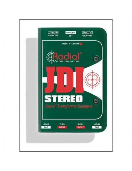 Caja directa pasiva estéreo JDI
