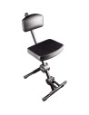 Tabouret DX/749 avec dossier et repose-pieds