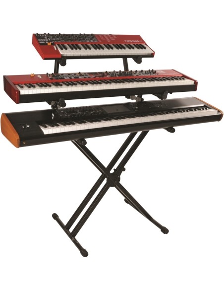 QL/723 Professioneller "X"-Ständer für 3 Keyboards