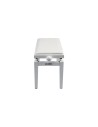Banco de piano de madera PB/100 WH S