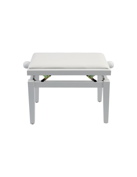 Banco de piano de madera PB/100 WH S
