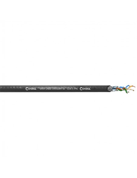 CCAT 5 PVC BLACK 100