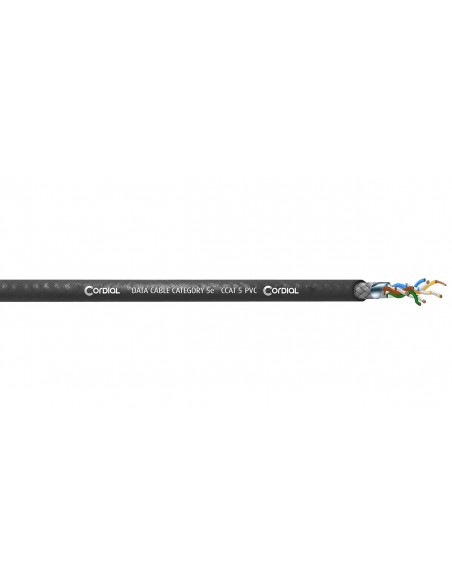 CCAT 5 PVC BLACK 100