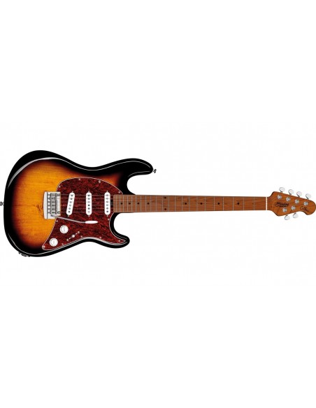 Diapasón de arce tostado Cutlass SSS Vintage Sunburst