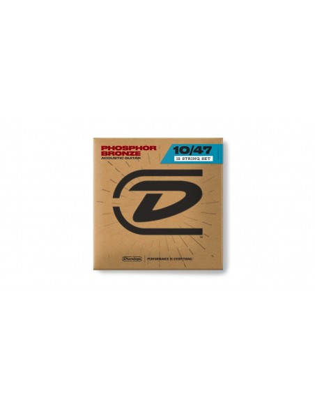 DAP1047J Akustik Phosphor Bronze, Leicht Set/12