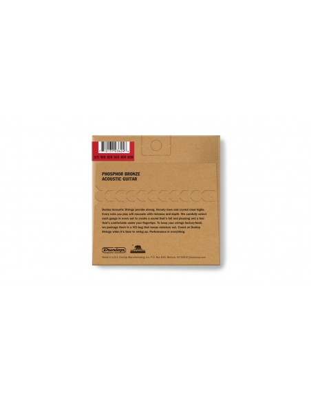 DAP1252J Akustik-Phosphorbronze, mittleres Set/12