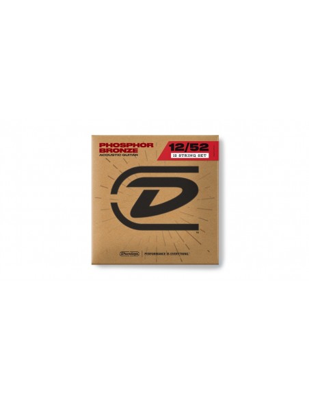 DAP1252J Akustik-Phosphorbronze, mittleres Set/12