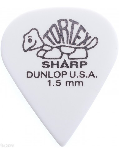412R1.5 Tortex Sharp White 1.5mm Bag/72