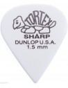 412R1.5 Tortex Sharp White 1.5mm Bag/72