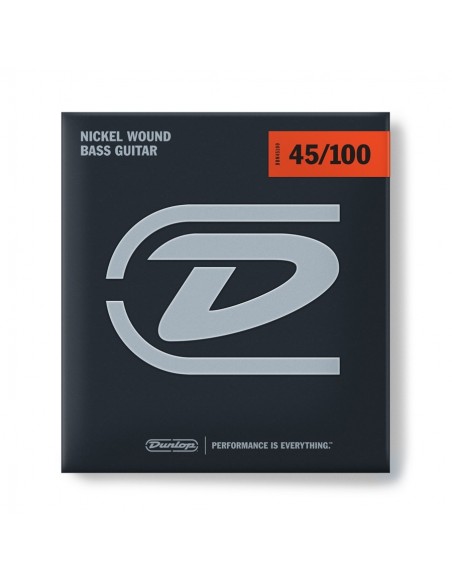 DBN45100 Nickel umsponnen, mittelleicht, Satz/4