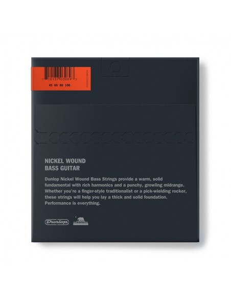 DBN45100 Nickel umsponnen, mittelleicht, Satz/4