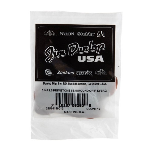 514R1.5 Primetone Semi Round (Grip), Refill Bag/12