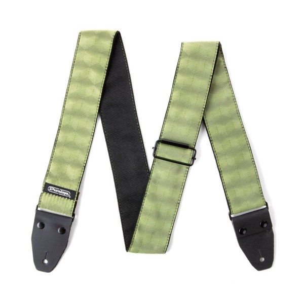 Bolso de hombro hexagonal en jacquard D6710 en color verde oliva