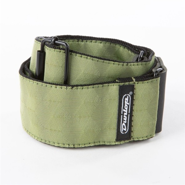 D6710 Tracolla Jacquard Hexagon Echo Olive