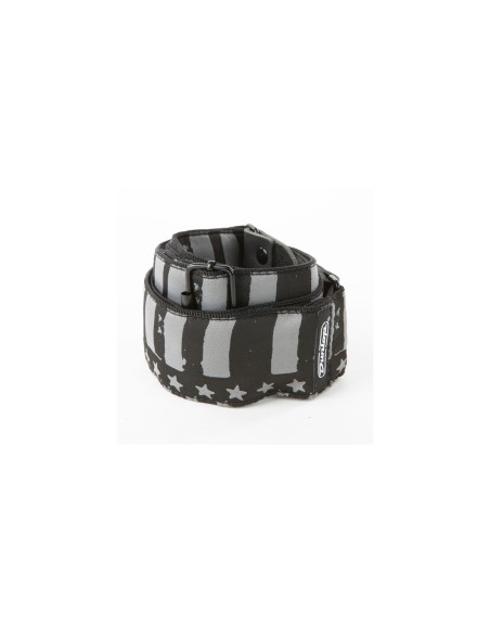 D6713 Sac bandoulière en jacquard à rayures et étoiles