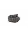 D6714 Jacquard Schultertasche Schwarze Distel