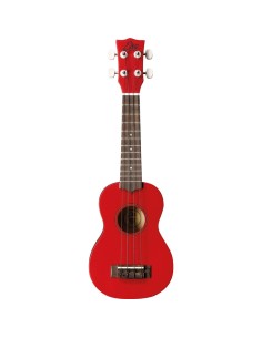 Uku Primo Ukulele Soprano Red 2