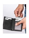 Portefeuille Suedehead noir ACCS-00218