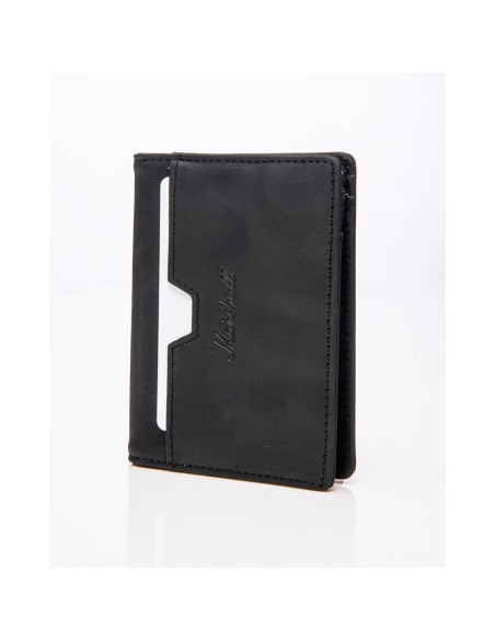 Portefeuille Suedehead noir ACCS-00218