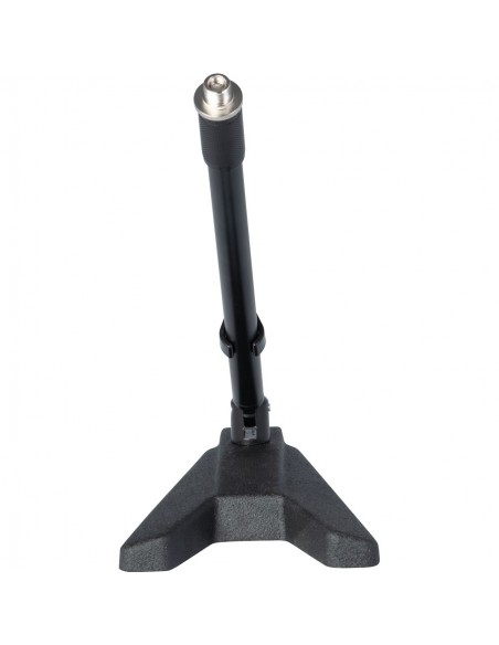 A/114 BK Asta Corta con Base in Acciaio
