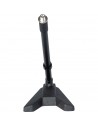 A/114 BK Asta Corta con Base in Acciaio