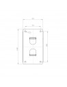 QL/953 Pair of speaker stands