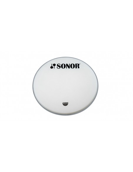 Parche para bombo de 20” blanco/SONOR negro