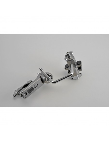Adaptador de Hi-Hat Abrazadera ajustable para fijar el hi-hat