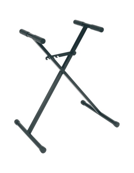 X83 Compact X-Stand für Junior Keyboard Einzelrahmen Schwarz