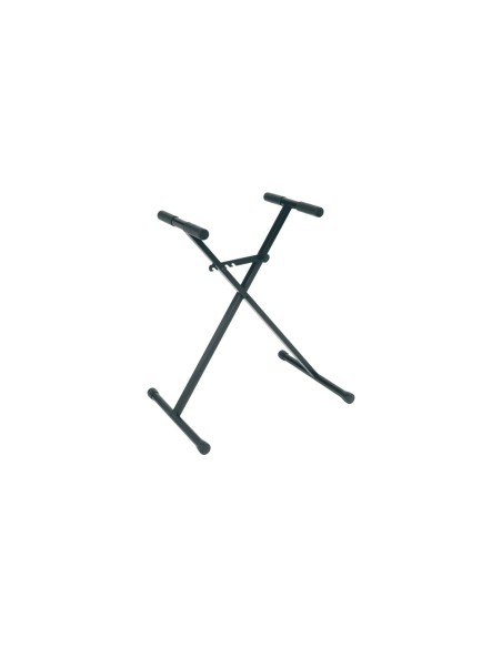 X83 Compact X-Stand für Junior Keyboard Einzelrahmen Schwarz