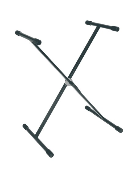 RX Stand a X per Tastiera Telaio Singolo Ball Lock Nero
