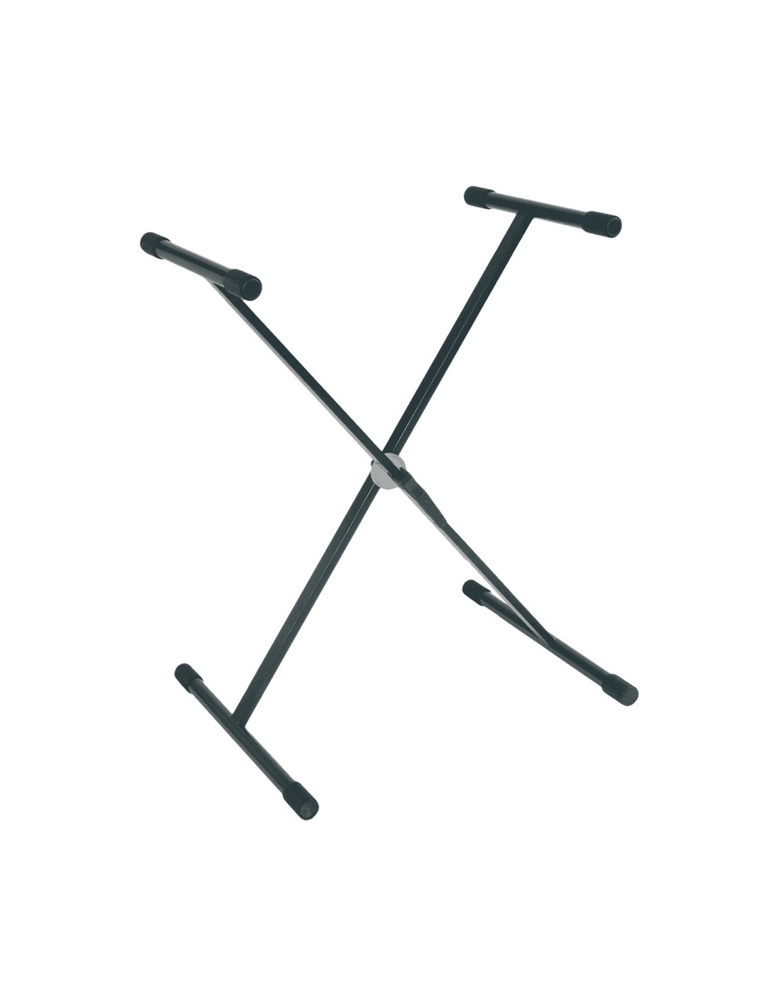 RX Stand a X per Tastiera Telaio Singolo Ball Lock Nero