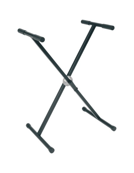 Support de clavier robuste RX20-B avec cadre simple et verrouillage à bille, noir