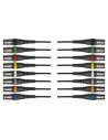 Cable OC14 Whip de 8 conectores XLR macho/XLR hembra de 5 m
