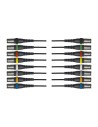 OC14 Frusta 8 Cavi XLR Maschio/XLR Femmina 5 m