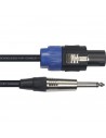 Câble d'alimentation HP9JS Speakon/Jack 9 m